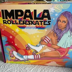 Rollerskates - White and Pink